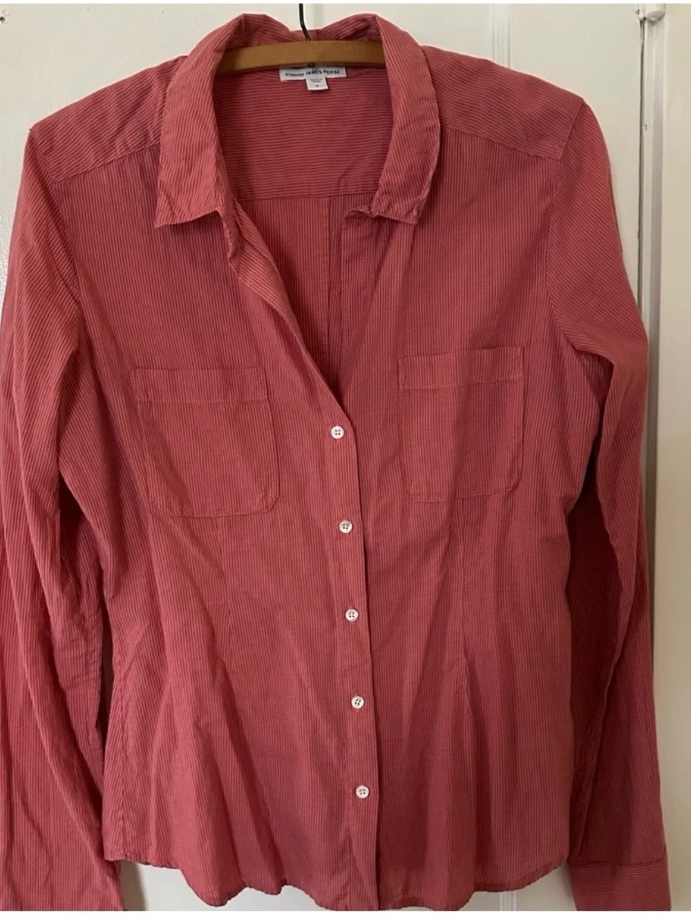 James Perse Women's Blouse - Coral